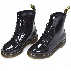 Black Patent Leather Dr. Martens